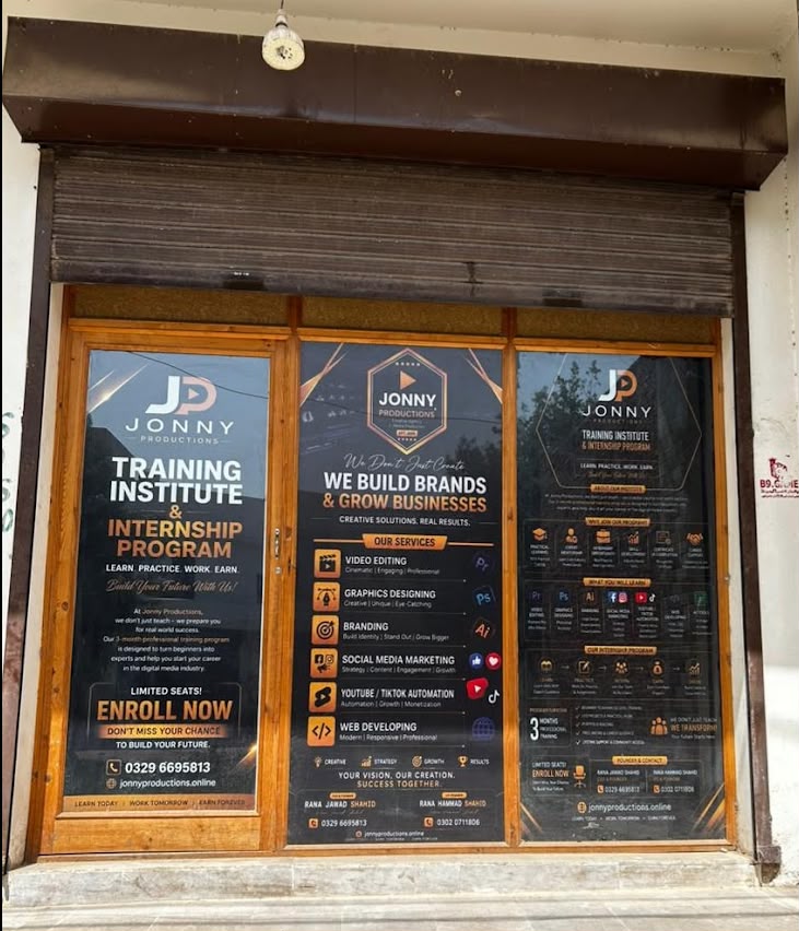 JONNY PRODUCTIONS office front